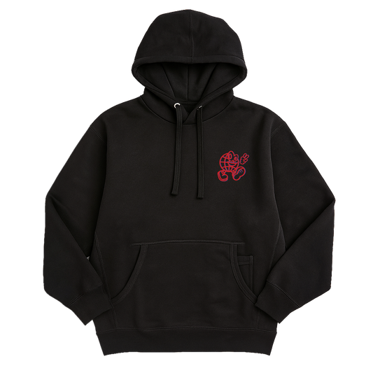 Logo Hoodie - Peace! Globe Man