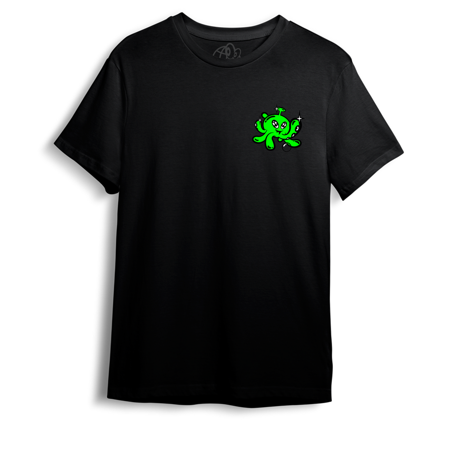 Green Alien Squid Shirt