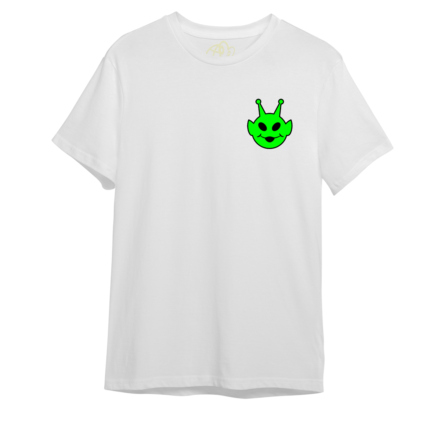 T-shirt Alien vert