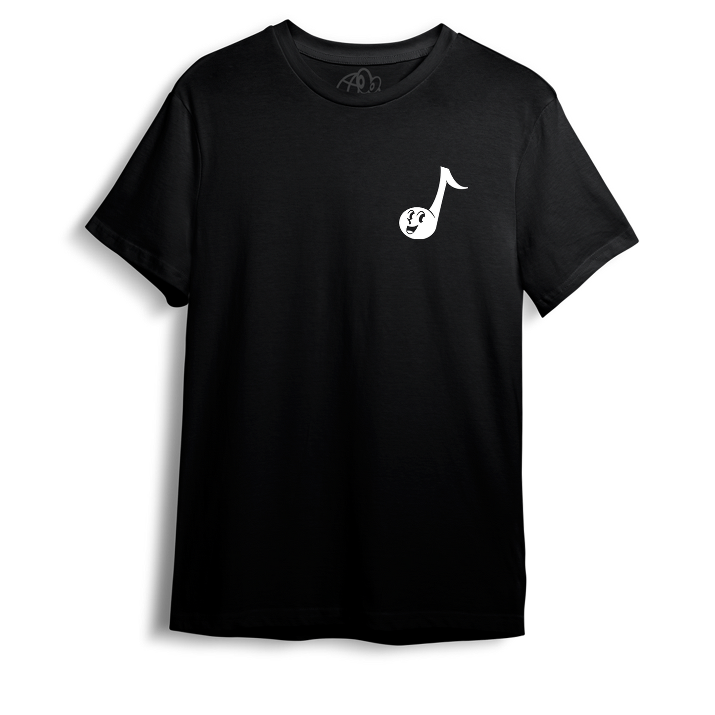 T-shirt avec une note de musique joyeuse