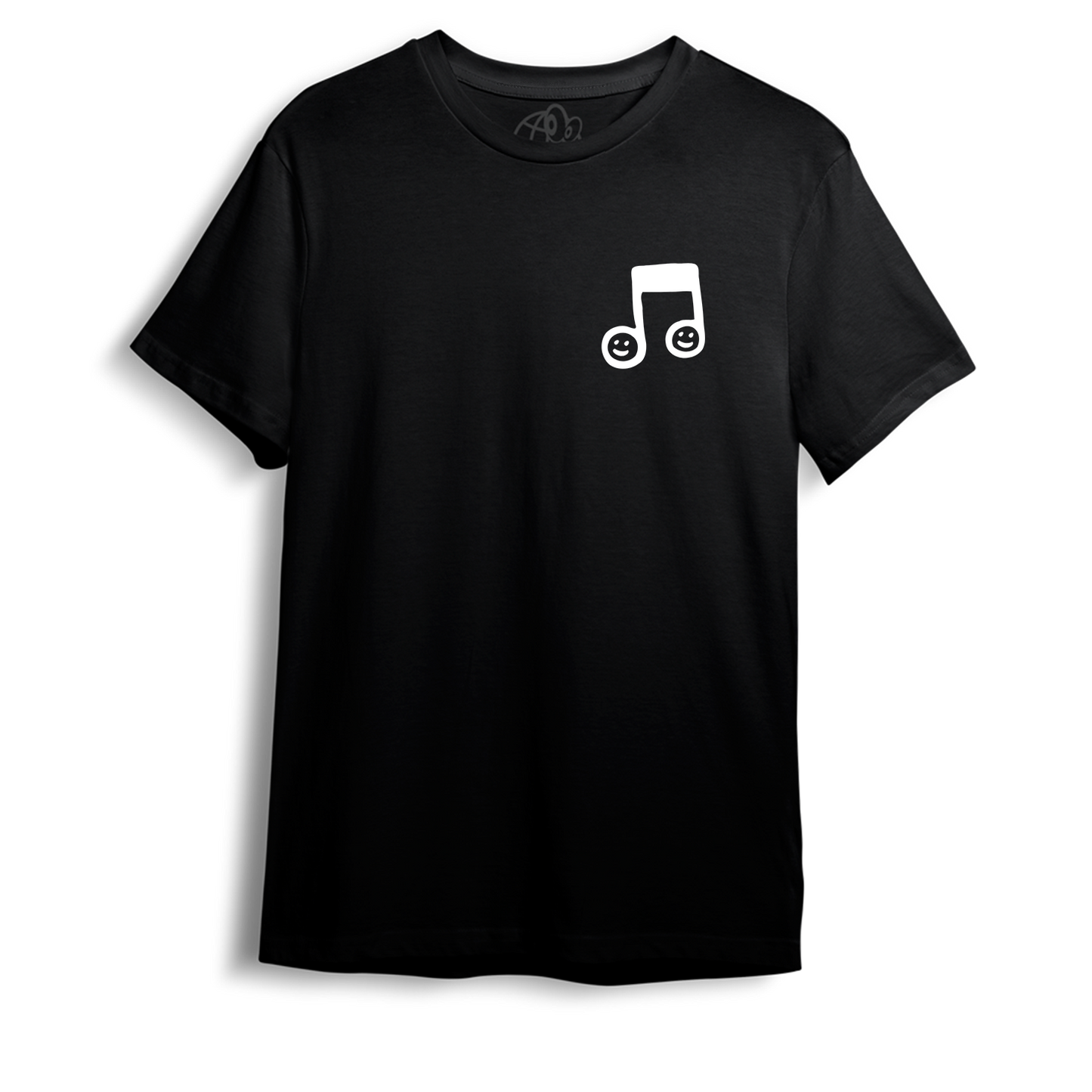 T-shirt avec des notes heureuses