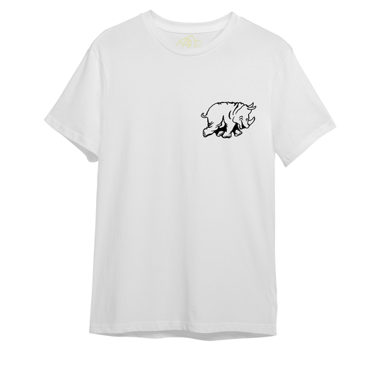 T-shirt Rhinocéros en charge